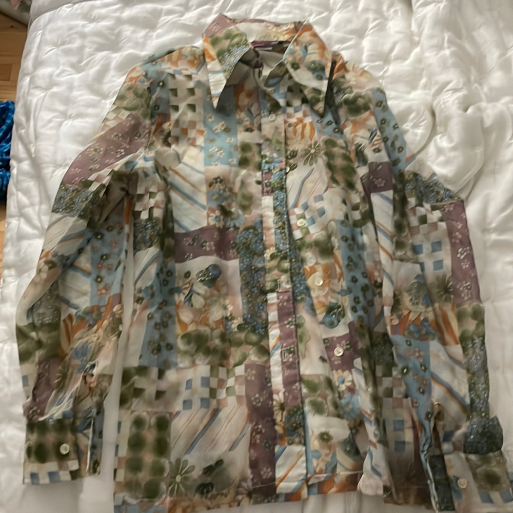 70’s button up shirt